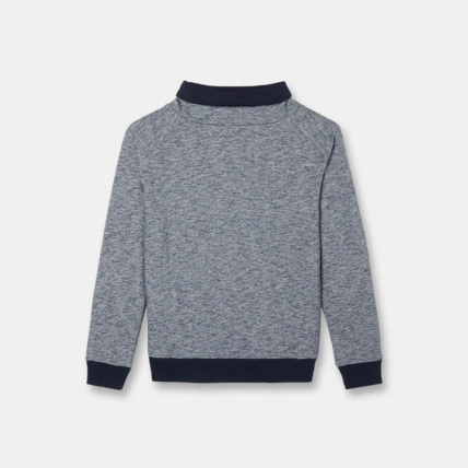 Avis Sweat-shirt à message bleu garçon OKAIDI 2