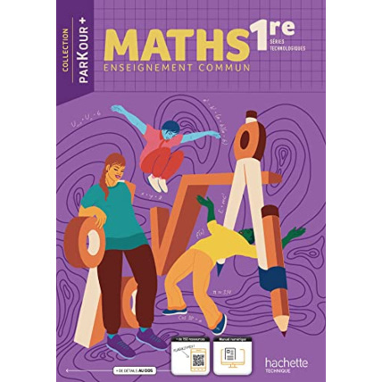 Avis Cahier de Maths 1re séries technologiques enseignement commun - Livre élève - Éd. 2023 Hachette Éducation 1