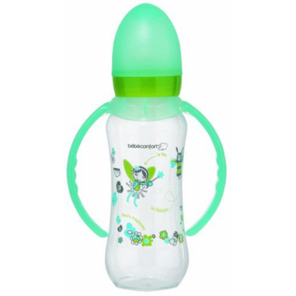 Avis Biberon cintre pp 240 ml 3 vitesses latex prince et fee Bebeconfort 1