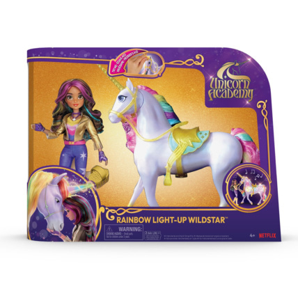 Avis Licorne à fonctions avec poupée Unicorn Academy SPIN MASTER 1