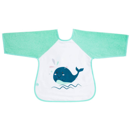 Avis Bavoir tablier à manches Marin - Bio Babycalin 1
