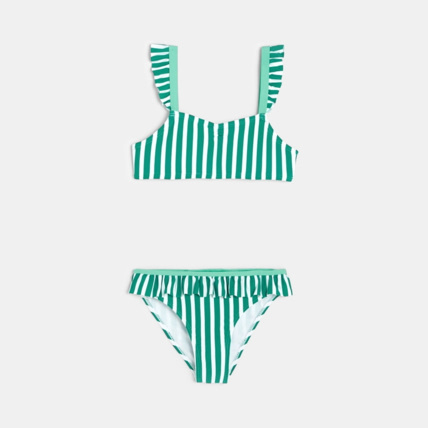 Avis Maillot de bain 2 pièces vert fille OKAIDI 1