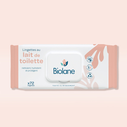 Avis Lingettes au lait de toilette Biolane 1