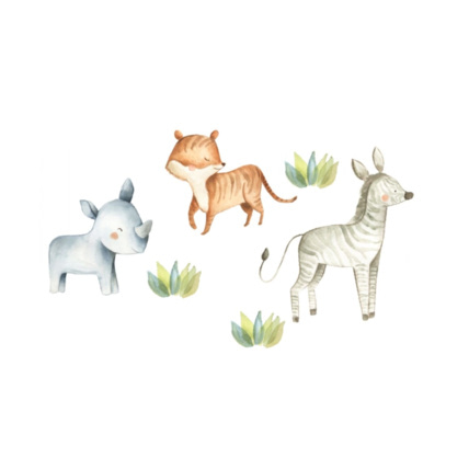 Avis Stickers animaux de safari 1 Mon Lit Cabane 1