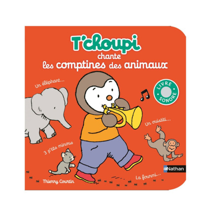 Avis T'choupi chante les comptines des animaux NATHAN 1