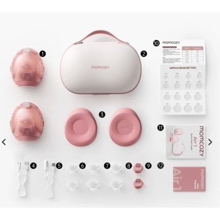 Avis Tire-lait mains libres ultra-fin Air 1 MOMCOZY 2