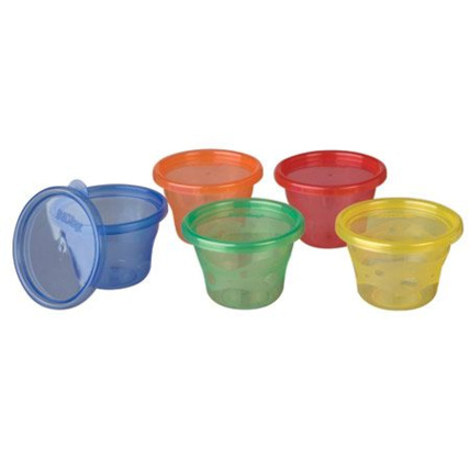 Avis Lot de 6 bols 118 ml + couvercles NUBY 1