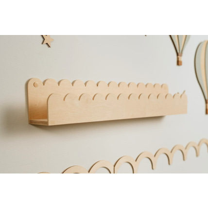 Avis Lot de 2 étagères à Bords Festonnés Mon Lit Cabane 2