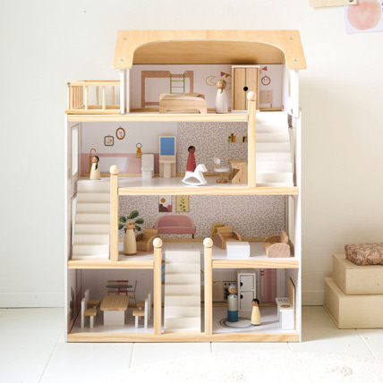 Avis Grande maison de poupées en bois Blanche Petite Amélie 1