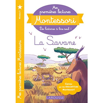 Avis Premières lectures Montessori - Dans la savane LAROUSSE 1