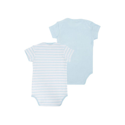 Avis Lot de 2 Bodies "Yannig" Baby - coton - Blanc/Nuage ARMOR-LUX 4