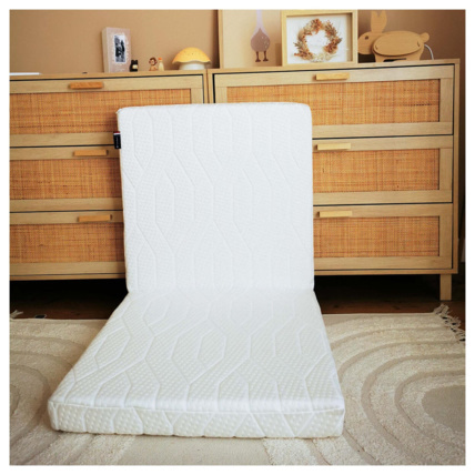 Avis Matelas bébé pliant 2 parties Zen déhoussable - 60x120cm CANDIDE 5