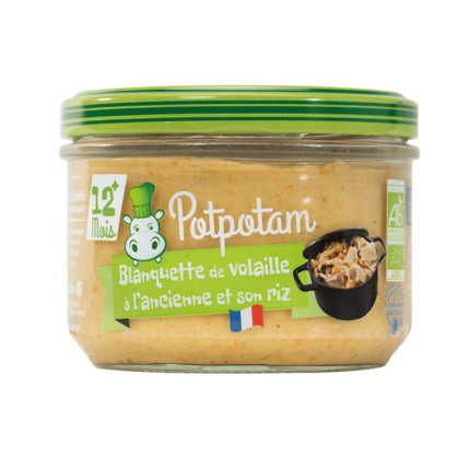 Avis Blanquette de volaille à l'ancienne et son riz POTPOTAM 1