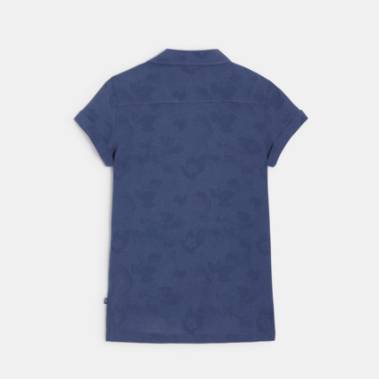 Avis Chemise manches courtes imprimée bleue garçon OKAIDI 2