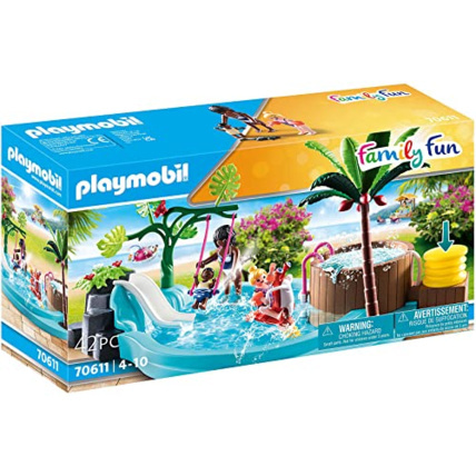 Avis Pataugeoire avec bain à bulles - Family Fun PLAYMOBIL 1
