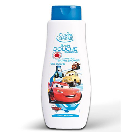 Avis Douche et Bain surgras Cars - 400 ml CORINE DE FARME 1
