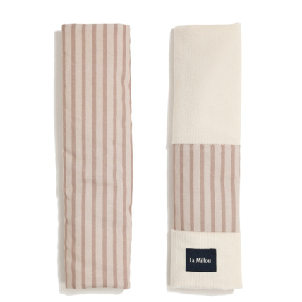 Avis Protège ceinture bébé coton Velvet Stripes La Millou 1