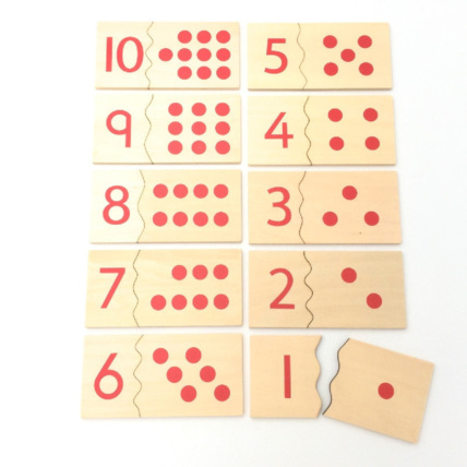 Avis Puzzles nombres 1 à 10 ambiance montessori 1