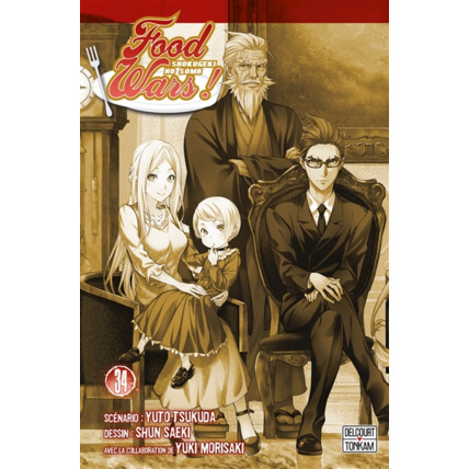 Avis Food wars ! - Tome 34 ÉDITIONS DELCOURT 1