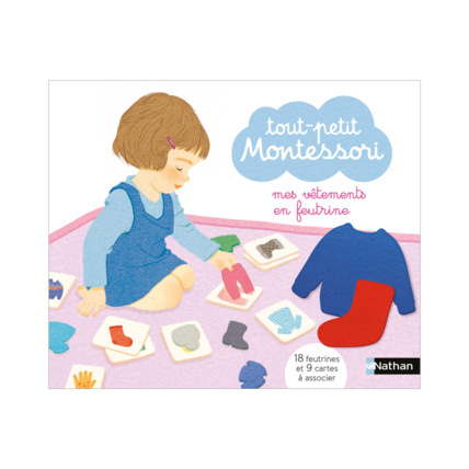 Avis Coffret Tout-petit Montessori mes vêtements en feutrine NATHAN 1