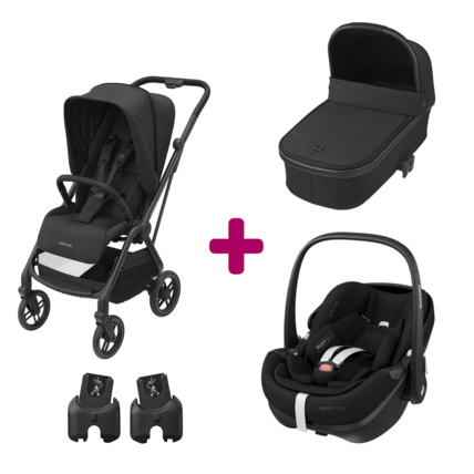 Avis Poussette trio Léona 2 + pebble pro 360 + nacelle essential Maxi-Cosi 2