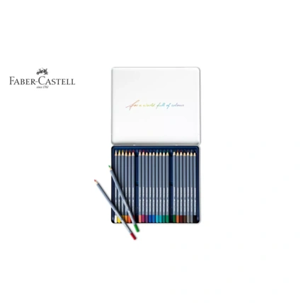 Avis Boîte de 24 Crayons de couleur aquarelle Goldfaber Aqua Faber-Castell à personnaliser CEWE 1