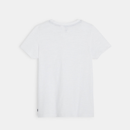 Avis T-shirt tunisien uni blanc garçon OKAIDI 4
