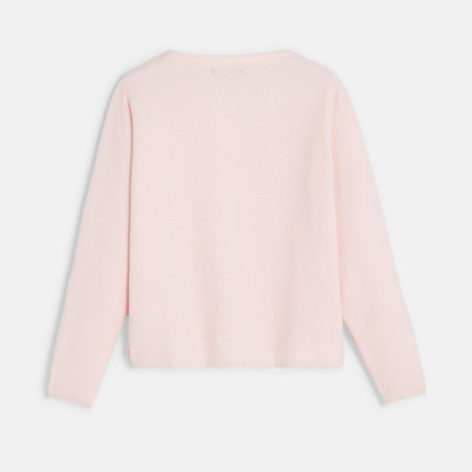 Avis Gilet boutonné rose fille OKAIDI 2