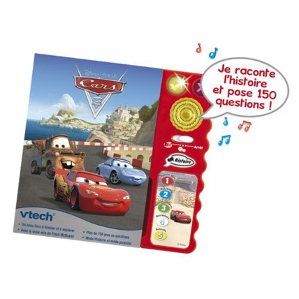Avis Magi Livre Cars 2 VTech 1