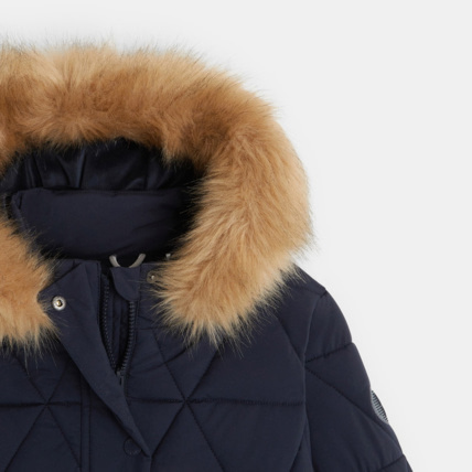 Avis Parka doudoune déperlante violette fille OKAIDI 4
