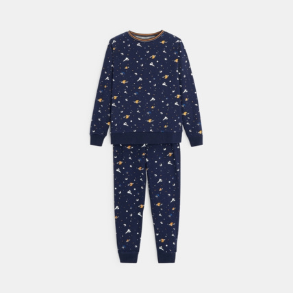 Avis Pyjama 2 pièces motif planètes bleu garçon OKAIDI 2