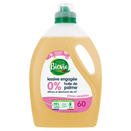 Avis Lessive concentrée peaux sensibles Biovie 1