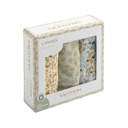 Avis Boite de 3 langes bio Promenons-nous Sauthon 1