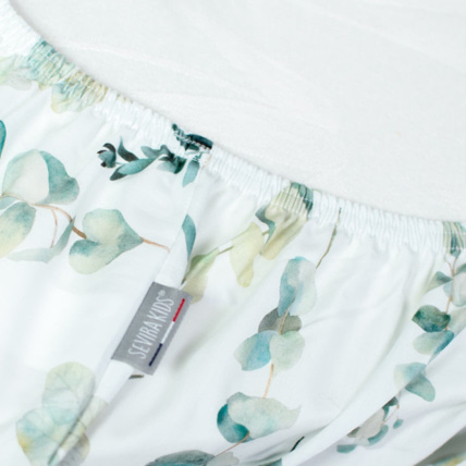 Avis Drap-housse en coton, Eucalyptus Sevira Kids 3