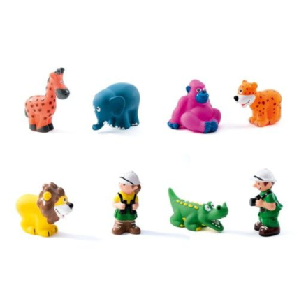 Avis Set de 8 animaux de la savane et 2 personnages Oxybul 1