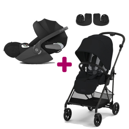 Avis Poussette Duo Melio 3 + Siège auto Cloud T i-Size CYBEX 4