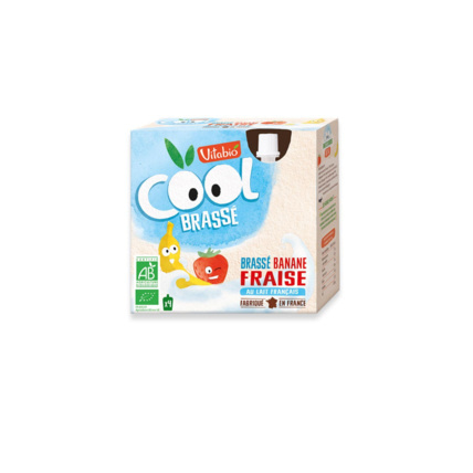 Avis Cool Brassé - au Lait de Vache français - Banane Fraise Babybio 1
