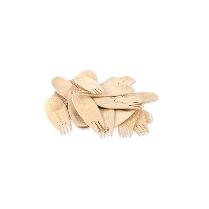Avis Lot de 24 mini-couverts BAMBU 1
