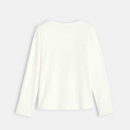 Avis T-shirt en coton biologique gris fille OKAIDI 3