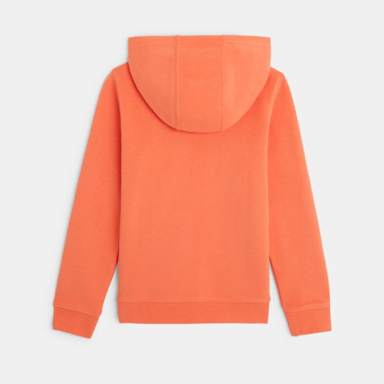 Avis Sweat-shirt à capuche orange garçon OKAIDI 4