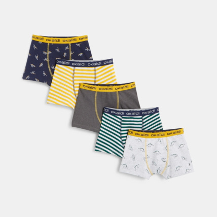 Avis Boxers (lot de 5) vert garçon OKAIDI 1