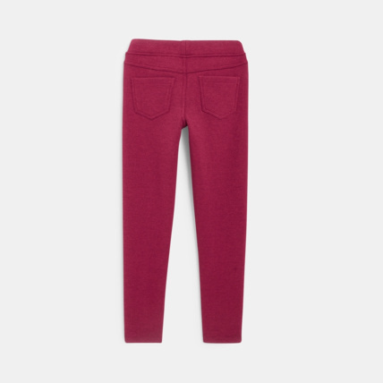 Avis Jegging chaud et pailleté rouge fille OKAIDI 3