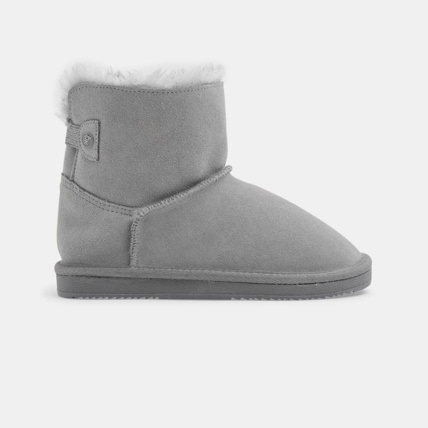 Avis Boots fourrées grises fille OKAIDI 1