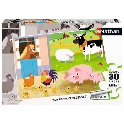 Avis Puzzle Mes amis de la ferme - de 4 ans RAVENSBURGER 1