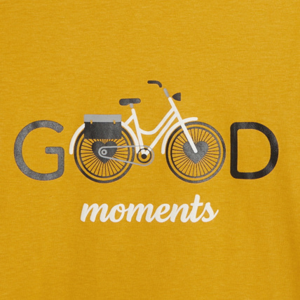 Avis T-shirt à épaules volantées jaune fille OKAIDI 2