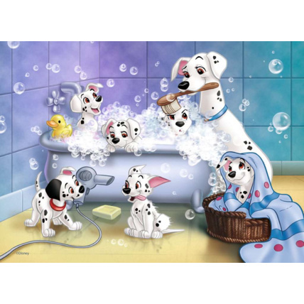 Avis Puzzle Tous au bain ! / Disney 101 Dalmatiens - de 6 ans RAVENSBURGER 2