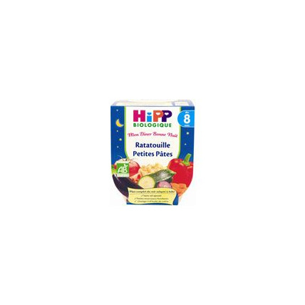 Avis Ratatouille petites pâtes 190 g dès 8 mois HIPP 1
