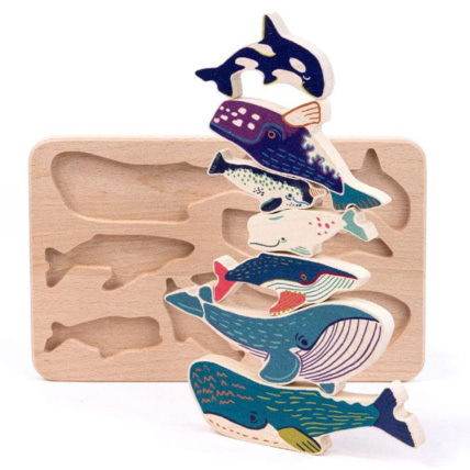 Avis Jouet en bois - Trieur famille de baleine Mon Lit Cabane 1
