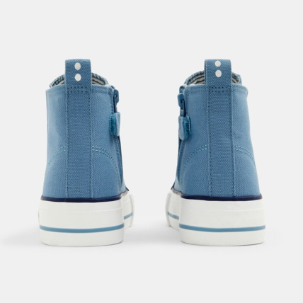 Avis Baskets toile montantes bleues fille OKAIDI 5