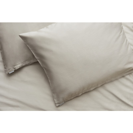 Avis Housse de couette en satin de coton - Desert Beige Mon Lit Cabane 4